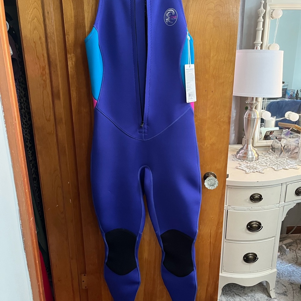 O’neills Women’s Bahia Jane Sleeveless Wetsuit Size 12 NWT